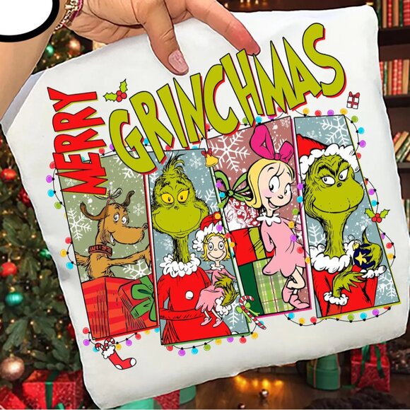 Delightful Collections, By.Kelly Sweaters - Merry Grinchmas Tshirt